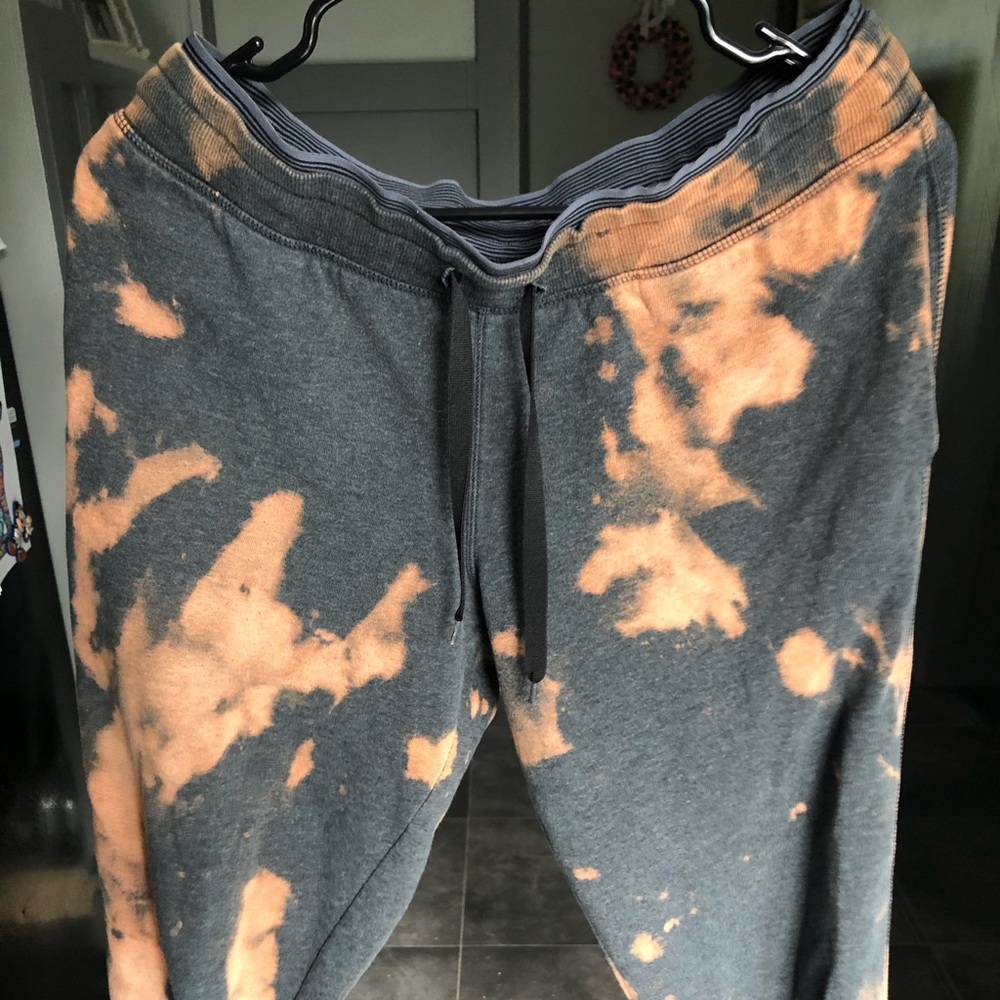 Bleached Dyed Champion joggers sweatpants